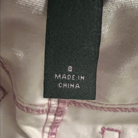 #0983+ Metallic Pink Denim Skirt - Picture 7 of 11